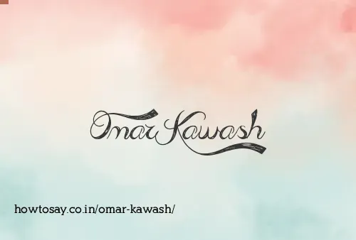 Omar Kawash