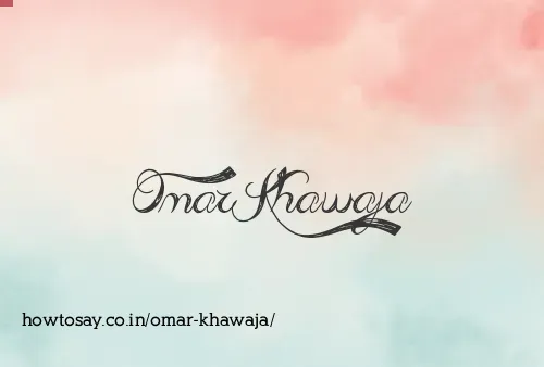 Omar Khawaja