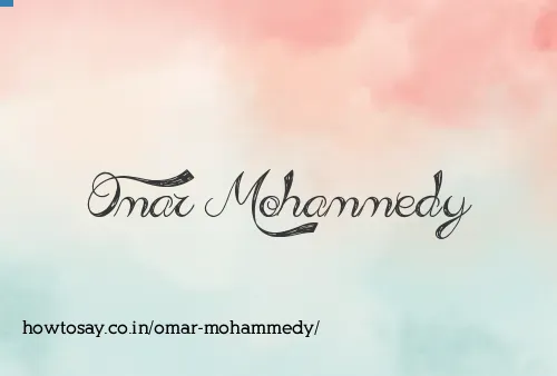 Omar Mohammedy