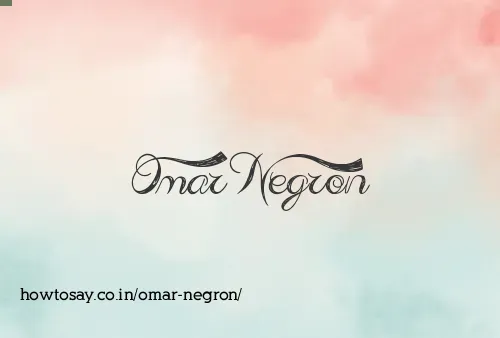 Omar Negron