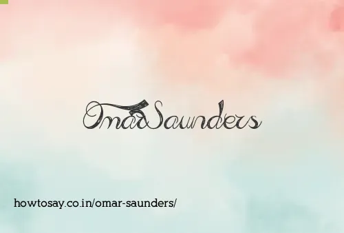 Omar Saunders