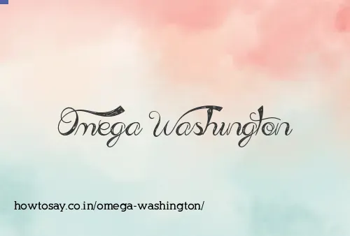 Omega Washington