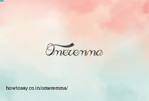 Omeremma