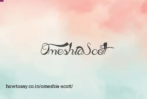 Omeshia Scott