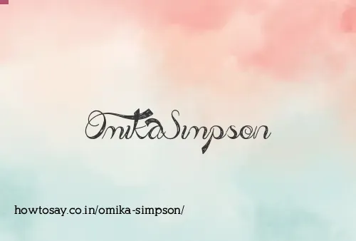 Omika Simpson