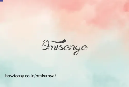 Omisanya