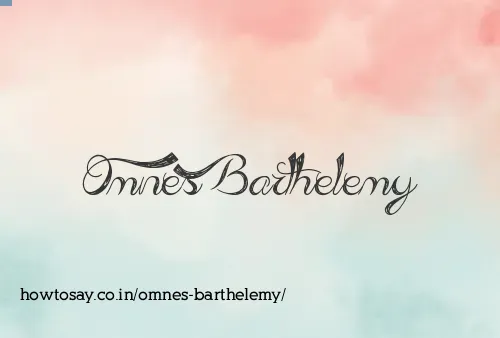 Omnes Barthelemy