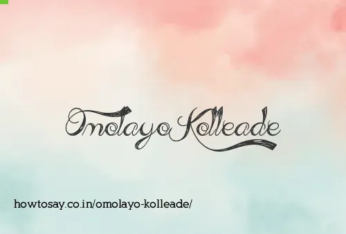 Omolayo Kolleade