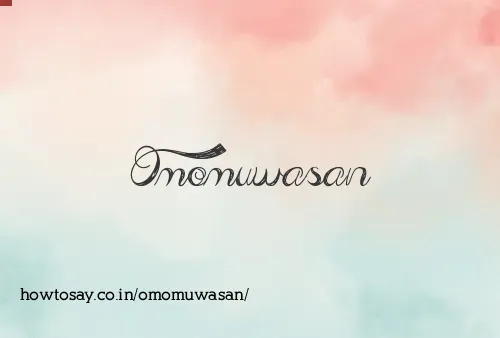 Omomuwasan