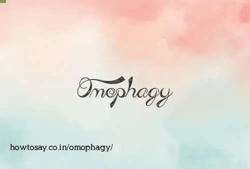 Omophagy