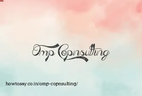 Omp Copnsulting
