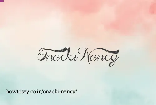 Onacki Nancy