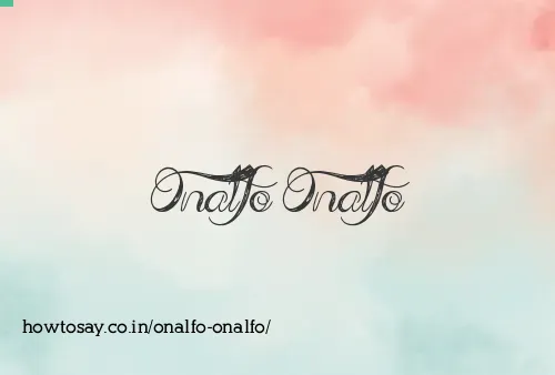 Onalfo Onalfo