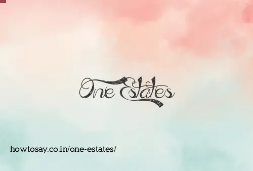 One Estates