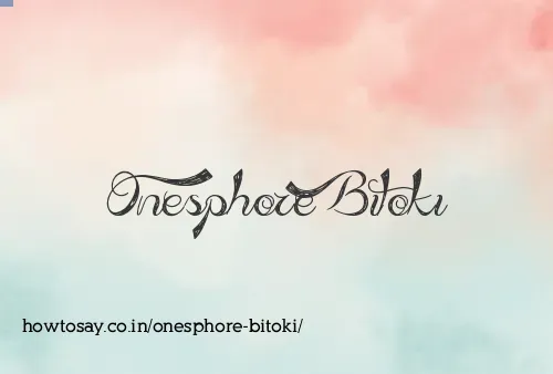 Onesphore Bitoki
