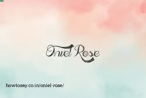 Oniel Rose
