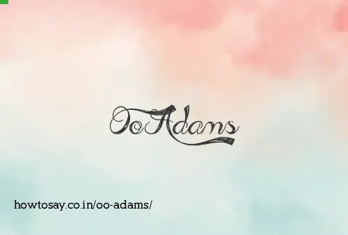 Oo Adams