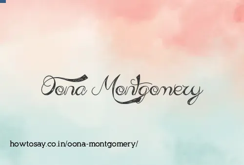 Oona Montgomery