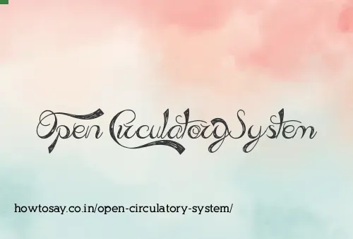Open Circulatory System