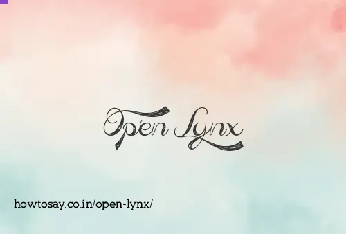 Open Lynx