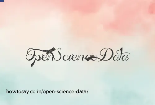 Open Science Data