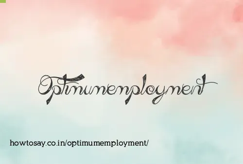 Optimumemployment
