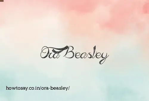 Ora Beasley