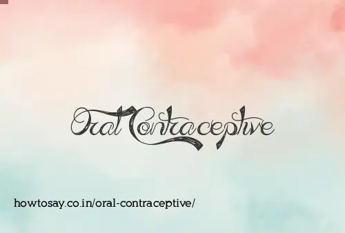 Oral Contraceptive