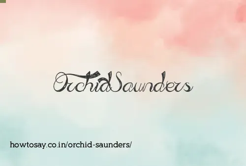 Orchid Saunders