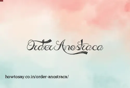 Order Anostraca