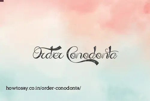 Order Conodonta