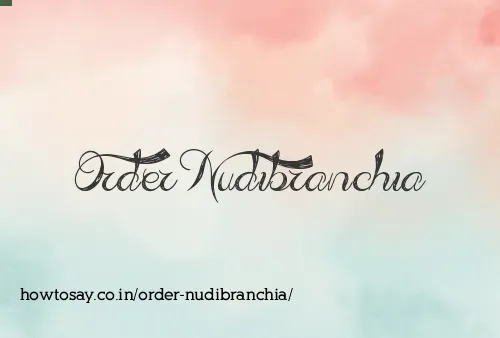 Order Nudibranchia