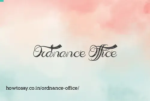 Ordnance Office