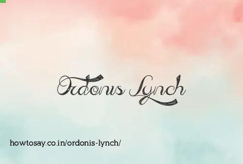 Ordonis Lynch