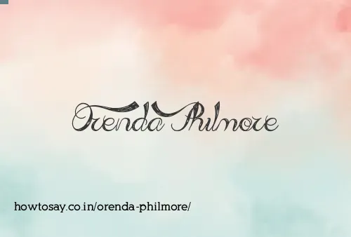 Orenda Philmore