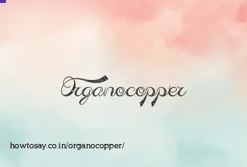 Organocopper