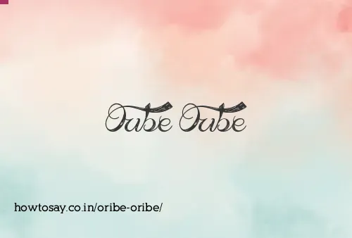 Oribe Oribe