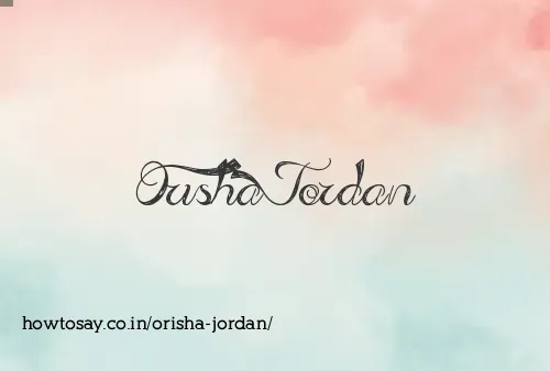 Orisha Jordan