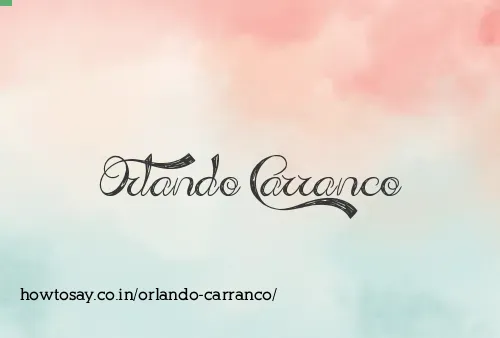Orlando Carranco