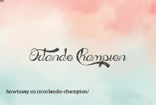 Orlando Champion