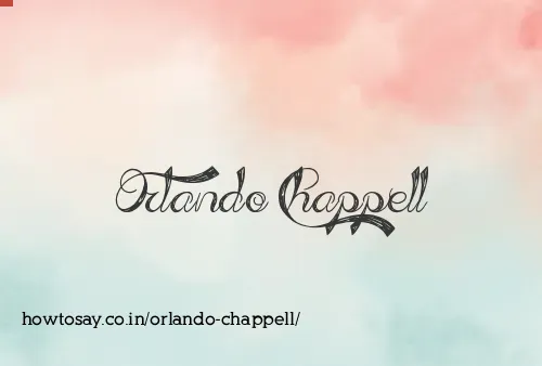 Orlando Chappell