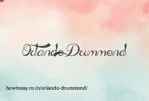 Orlando Drummond