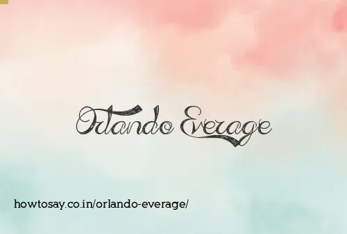 Orlando Everage