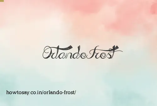 Orlando Frost