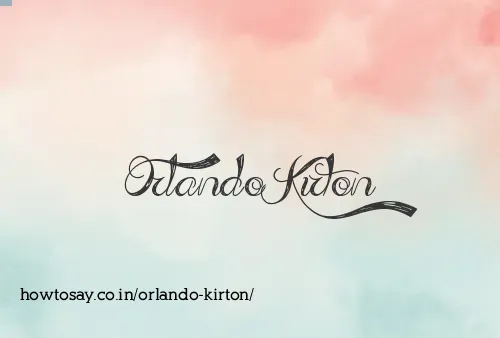 Orlando Kirton