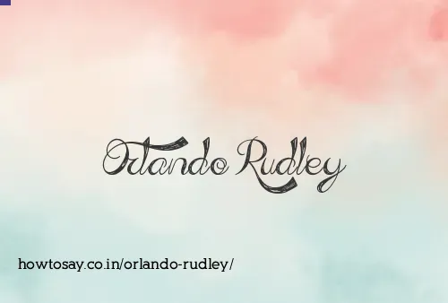Orlando Rudley