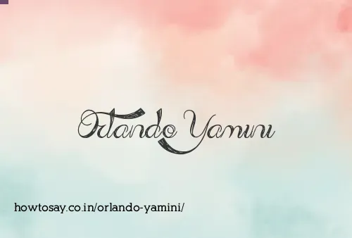 Orlando Yamini