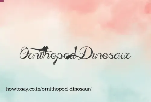 Ornithopod Dinosaur