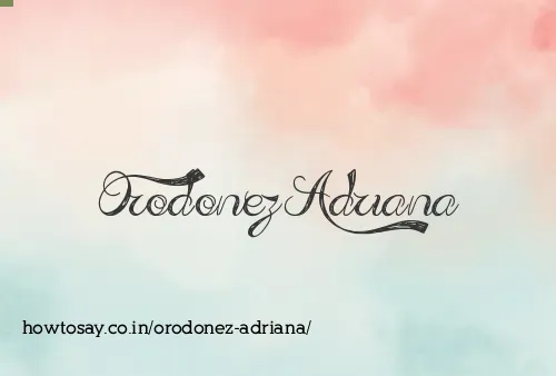 Orodonez Adriana