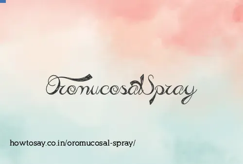 Oromucosal Spray